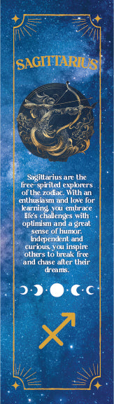 Seed Paper Bookmarks — The Zodiac Collection