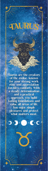 Seed Paper Bookmarks — The Zodiac Collection